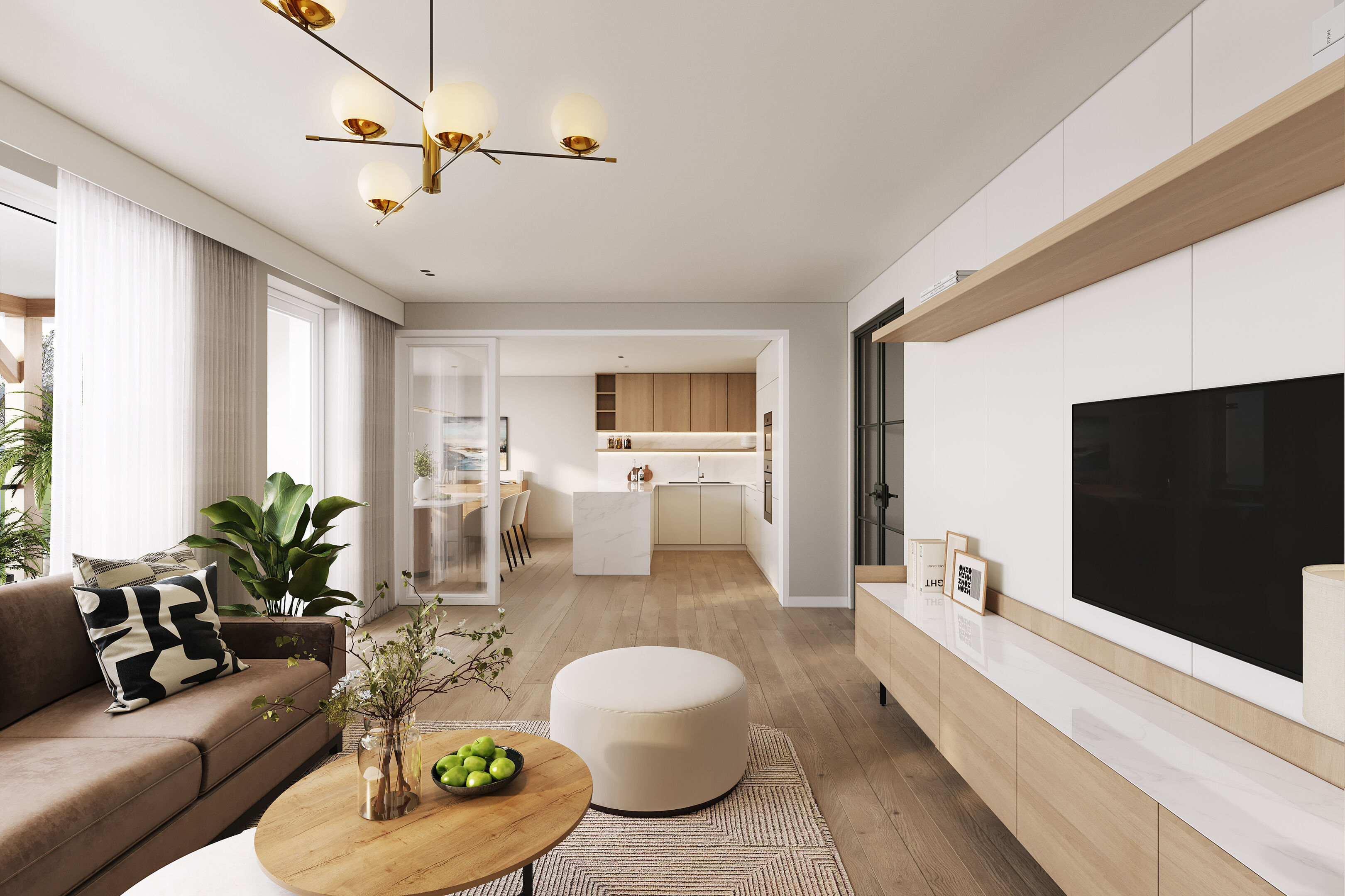 Novostavba rodinn&eacute;ho domu v Nezvěstic&iacute;ch (energetick&aacute; tř&iacute;da A), 135 m2