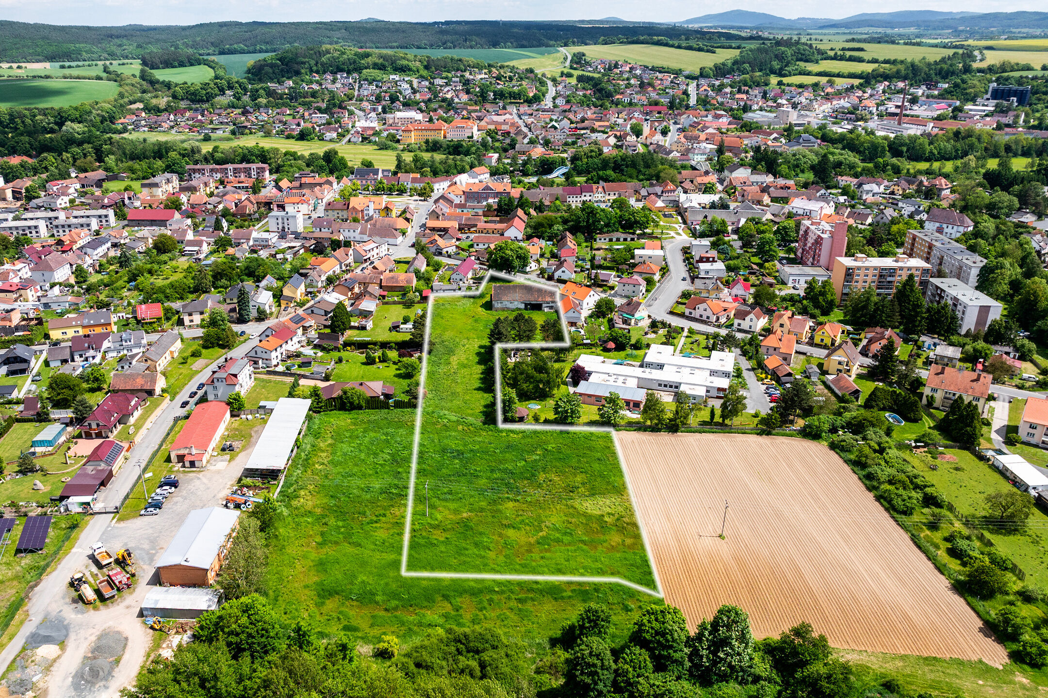 Pozemky pro bydlen&iacute;, 10396 m2