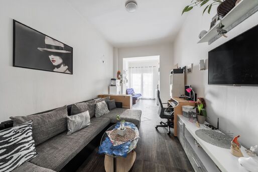 Zrekonstruovan&yacute; byt 1+1 s balkonem, 38 m2